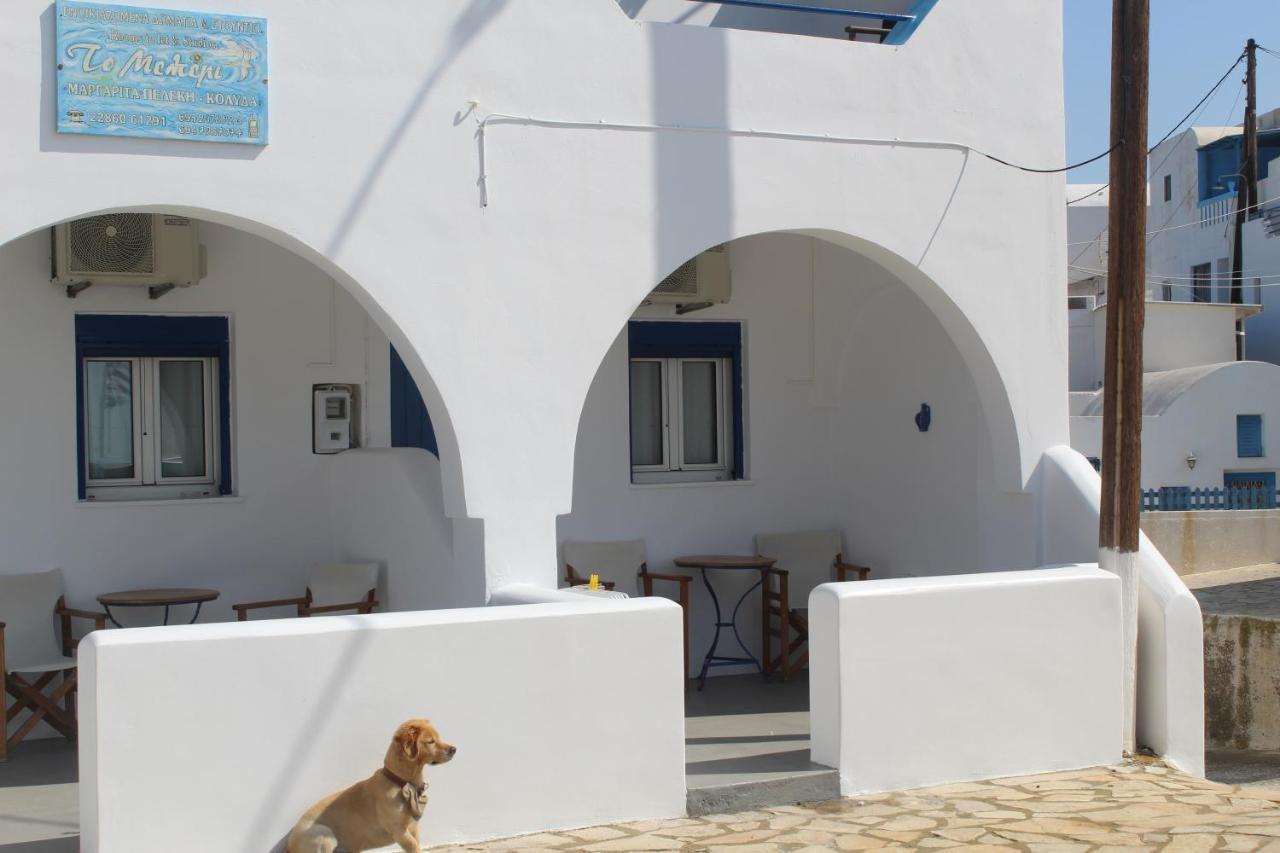 Meltemi Rooms And Studios Anafi Exterior photo